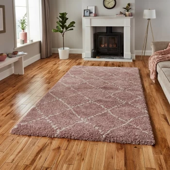 Image of Royal Nomadic 5413 Rose 120cm x 170cm Rectangle - Pink