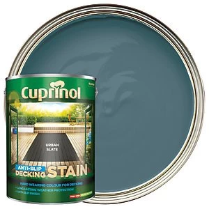 image of Cuprinol Decking Stain Urban Slate 5L