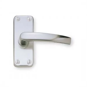 Image of Jedo Aluminium Rounded Latch Type Door Handles