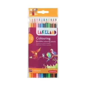 image of Derwent Lakeland Colouring Pencils (Pack of 12) 33356