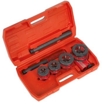 image of Sealey 5 Piece Pipe Threading Kit BSPT