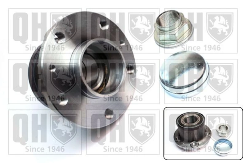 Image of QUINTON HAZELL Wheel bearing kit QUINTON HAZELL QWB1400