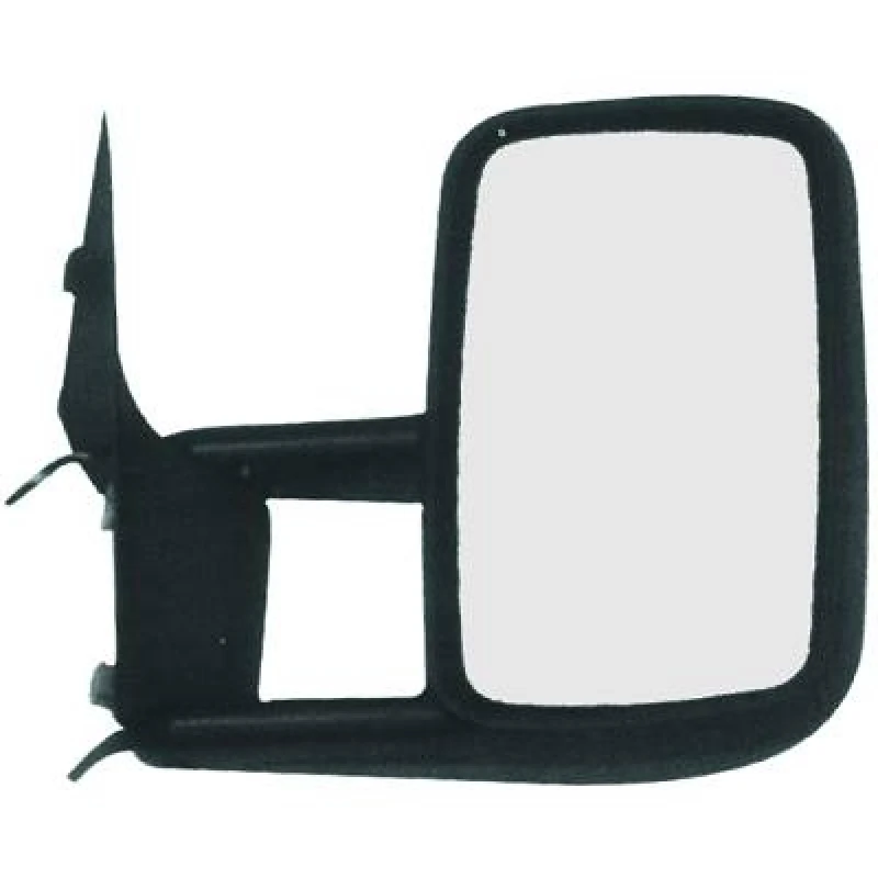 Image of DIEDERICHS 1661024 Wing mirror Right, Complete Mirror, Grained Outside Mirror (50)