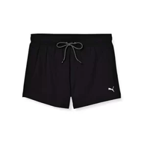 image of Puma Mens Short Length Swim Shorts Large Black