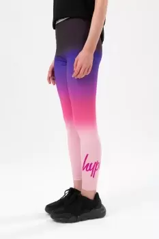 Image of Fade Foil Script Leggings