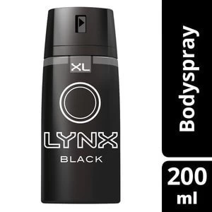 Image of Lynx Black Body Spray 200ml