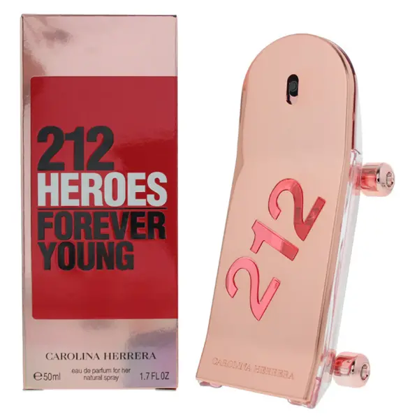 image of Carolina Herrera 212 Heroes Forever Young Eau de Parfum For Her 50ml