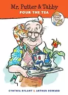 Image of mr putter and tabby pour the tea