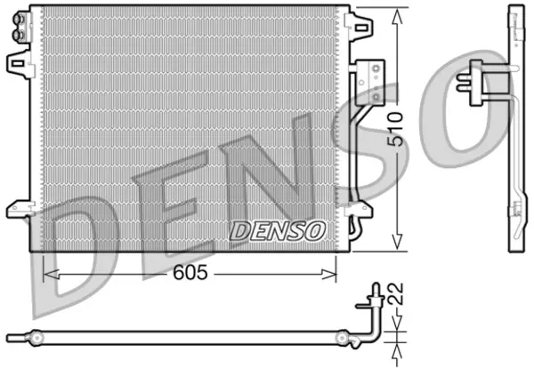 image of Denso DCN06006 Condenser