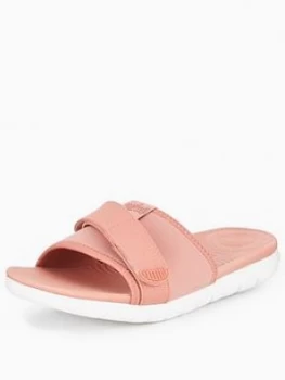 image of FitFlop Neoflex Slide Sandal Pink Size 5 Women