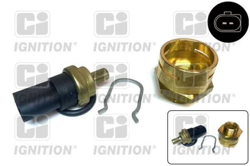 Image of QUINTON HAZELL Sensor, coolant temperature QUINTON HAZELL XEMS256