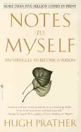 Image of notes to myself my struggle to become a person