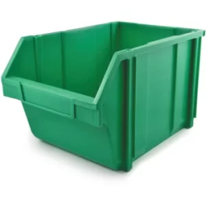 image of MTL5 Plastic Storage Bin Green