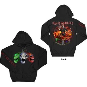 Image of Iron Maiden - LOTB Live Album Unisex Large Hoodie - Black