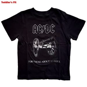 Image of AC/DC - About to Rock Kids 12 Months T-Shirt - Black
