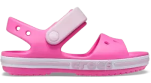 Image of Crocs Bayaband Sandals Kids Electric Pink C10