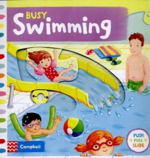 Image of Busy Swimming by Rebecca Finn Book