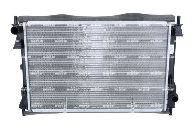 Image of NRF 56041 Engine radiator EASY FIT Brazed cooling fins, Aluminium, with mounting parts Aluminium Radiator,engine cooling (470)