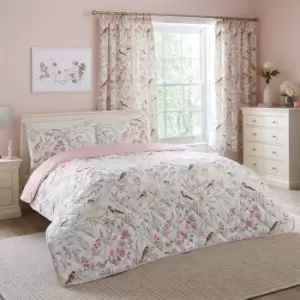Image of Caraway Pink Bedspread 230cm x 200cm Pink