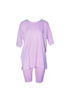 image of Oversized Tee Pyjama Set