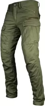 John Doe Stroker Cargo XTM Motorcycle Textile Pants, green, Size 36, green, Size 36