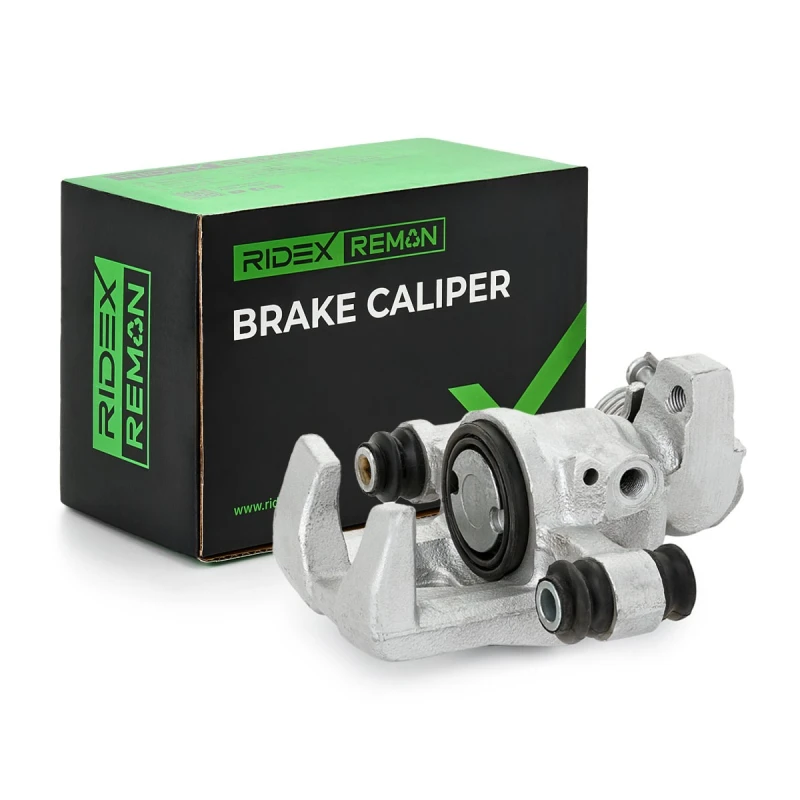 Image of RIDEX REMAN 78B0495R Brake caliper Rear Axle, without holder Cast Iron Brake Caliper (78)
