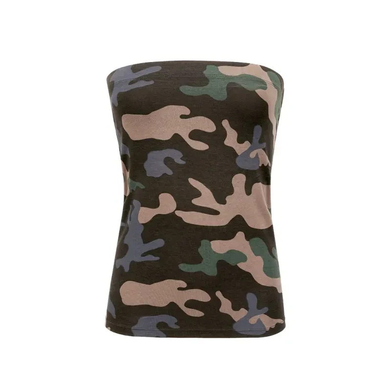 Image of Brandit Bandeau 1in2 Camo, top/skirt women , color: Dark Camo , size: L