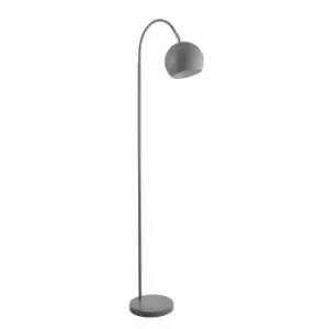 image of 146cm Painted Metal Curve Arc Floor Lamp