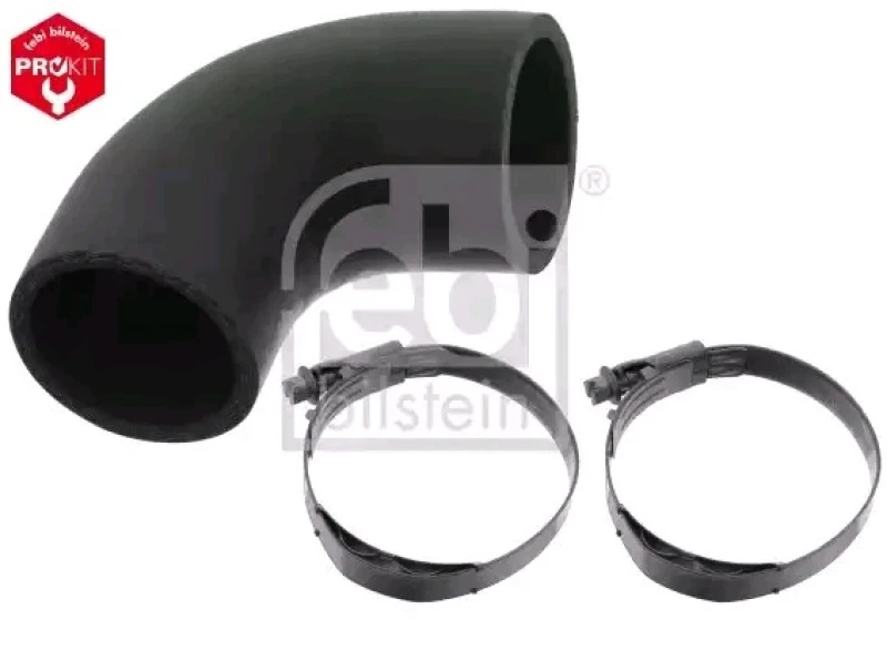 Image of FEBI BILSTEIN 49151 Radiator Hose OE Turbo NEW, Silicone, with clamps Silicone Radiator Hose (475)