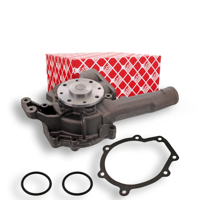 Image of FEBI BILSTEIN 31781 Water pump Grey Cast Iron, with gaskets/seals Grey Cast Iron Water Pump (1260)