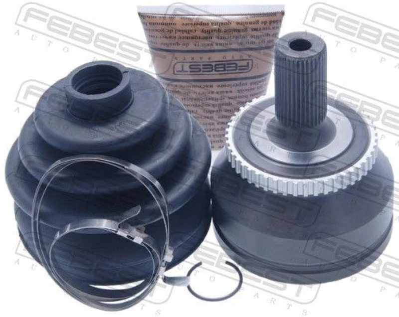 Image of FEBEST 2710-XC90 CV Joint Wheel Side, with ABS sensor ring Joint Kit,drive shaft (5)