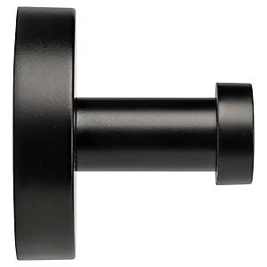Image of Croydex Flexi Fix Epsom Towel Hook - Matt Black