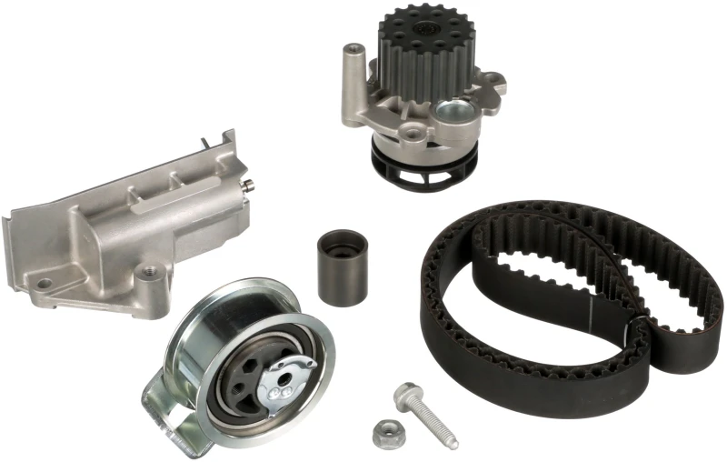 Image of GATES KP75569XS-1 Water Pump + Timing Belt Kit with water pump, G-Force Redline Water Pump & Timing Belt Kit (3096)