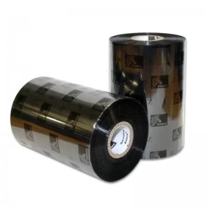 Image of Zebra 2300 110mm x 300m Wax Ribbon (12 Pack)