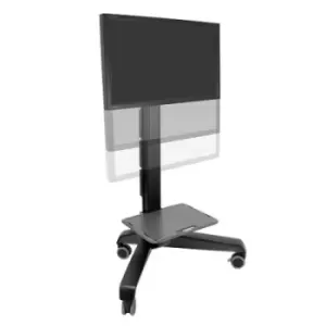 Image of Ergotron Neo-Flex Mobile MediaCenter LD - Cart for LCD display - Black - screen size: 27-inch-60-inch