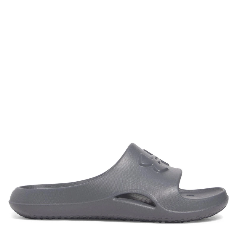 Image of Under Armour Locker Pool Sliders Mens Castlerock/Anth male 7 (41)