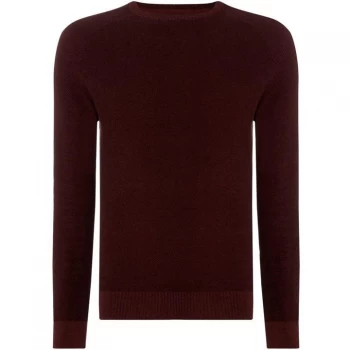 Image of Label Lab Eagle Textured Knit - Deep Red
