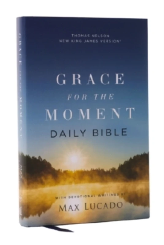 Image of NKJV, Grace for the Moment Daily Bible, Hardcover, Comfort Print Hardback