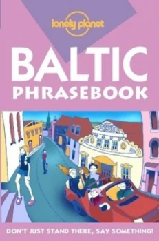 Image of Baltic Phrasebook by Eva Aras Paperback