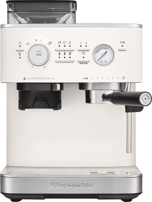 Image of KitchenAid Espresso Coffee Machine - Porcelain - 5KES6551BPL