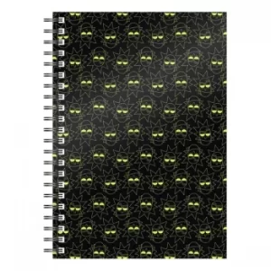 Image of Rick & Morty Notebook Rick Pattern