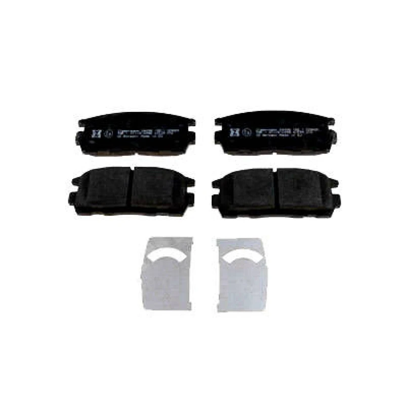 Image of ZIMMERMANN 24498.155.1 Brake pad set Rear Axle, with acoustic wear warning, Photo corresponds to scope of supply Brake Pad Set,disc brake (402)
