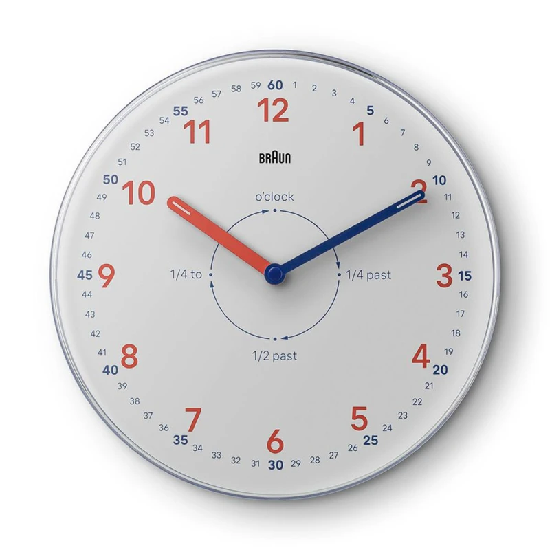 Image of Braun Classic 23cm Wall Clock Multicolor Unisex