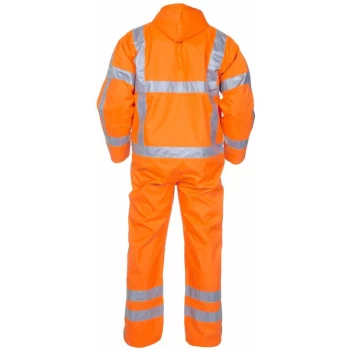 URETERP SNS HI VIS WATERPROOF COVERALL YELLOW SML - Hydrowear