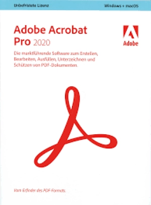 image of Adobe Acrobat Pro 2020