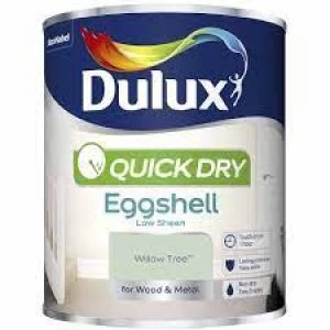 Image of Dulux Quick Dry Willow Tree Eggshell Low Sheen Paint 750ml