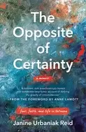 Image of opposite of certainty fear faith and life in between