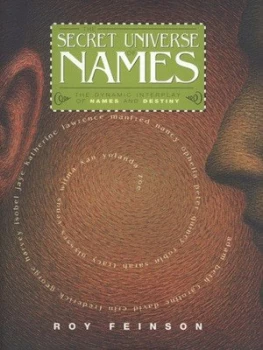 Image of The Secret Universe of Names by Roy Feinson and K. B Imle Hardback