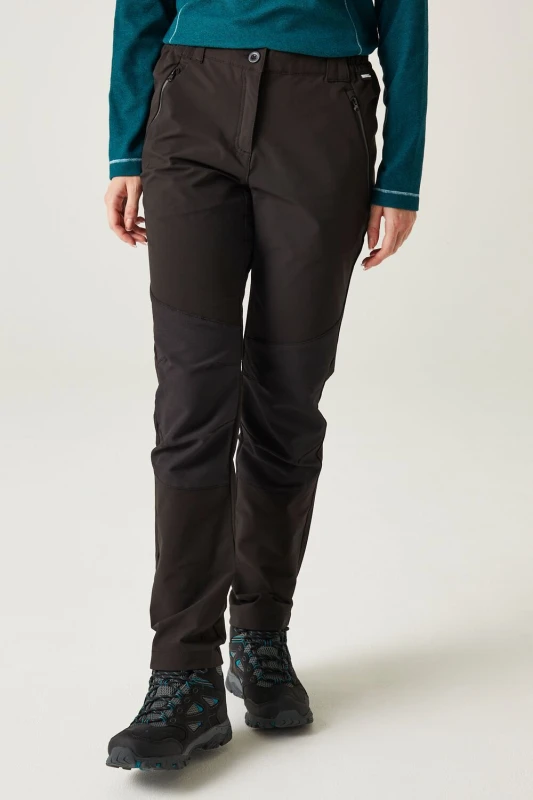 Image of Womens Trousers Regatta Questra V Noir Female 44