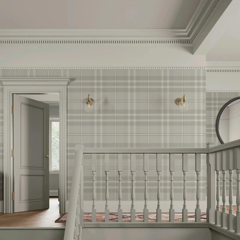 Image of Superfresco Easy Eildon Weave Stone Wallpaper Wallpaper One size Beige 39754269000